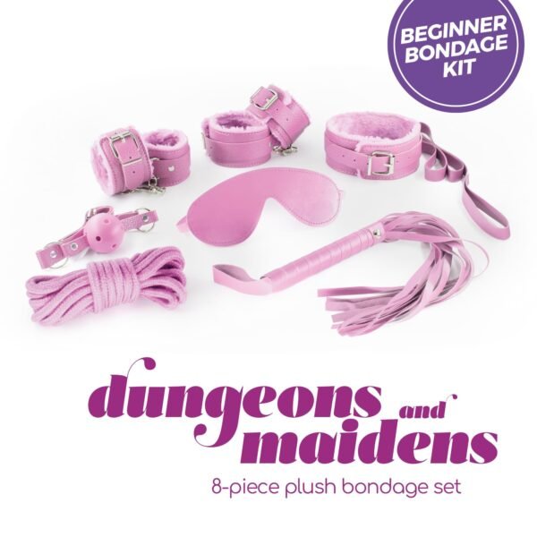 Kit Bdsm Dungeons & Maidens Rosa