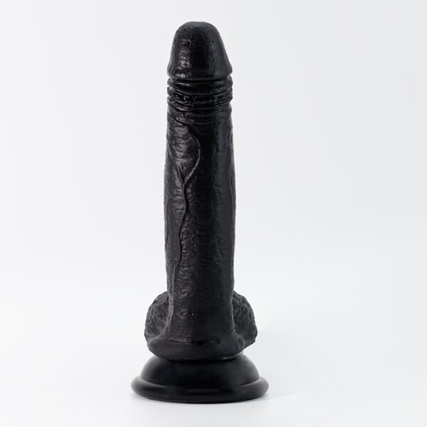 All Black Dildo 19Cm