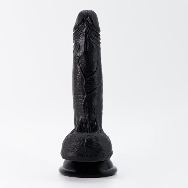 All Black Dildo 19Cm